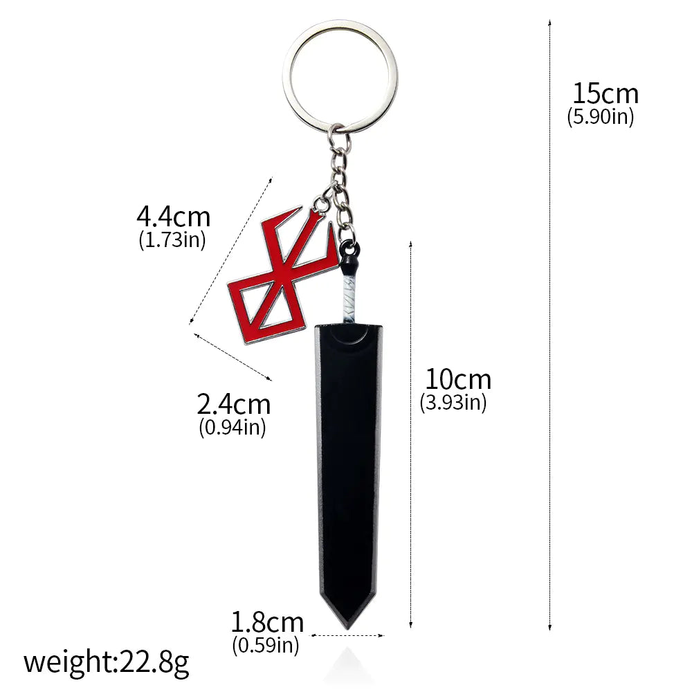Windblade Pendant Sword Keychain 