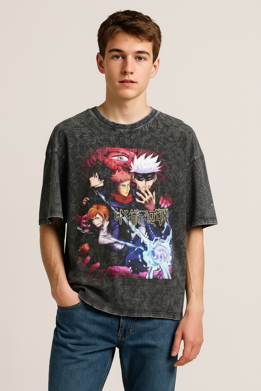 Vintage Anime Wash Tee