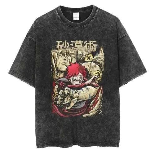 Anime Washed Tee Drop