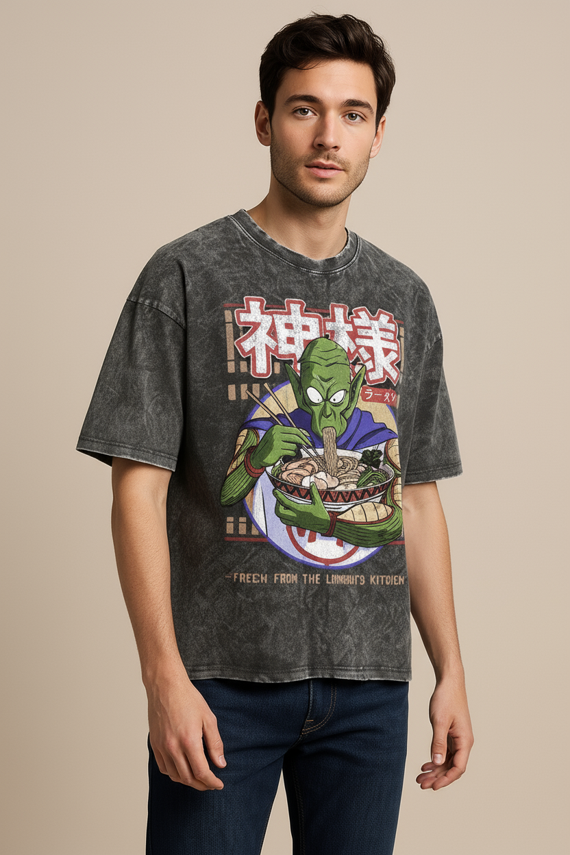 Washed Black Dragon Tee