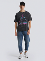 Washed Black Dragon Tee