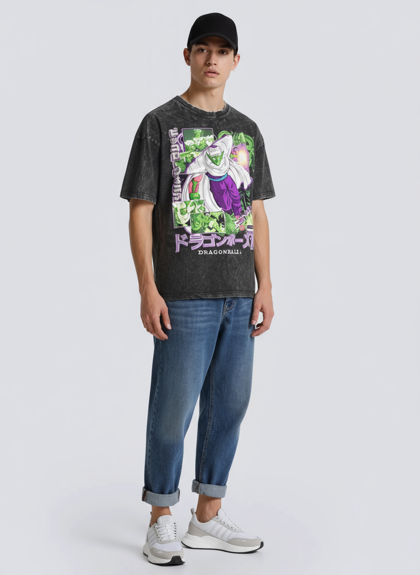 Washed Black Dragon Tee