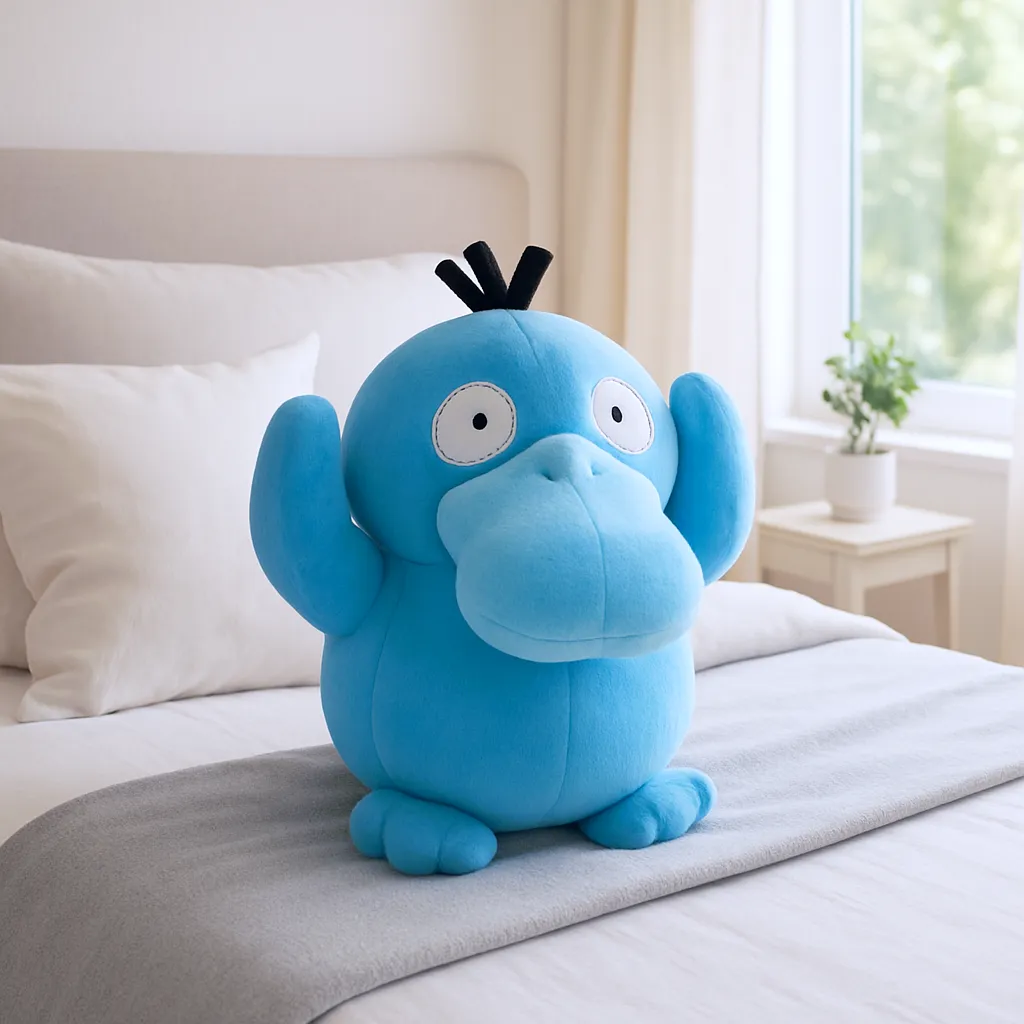 Anime Duck Plush Toy Blue