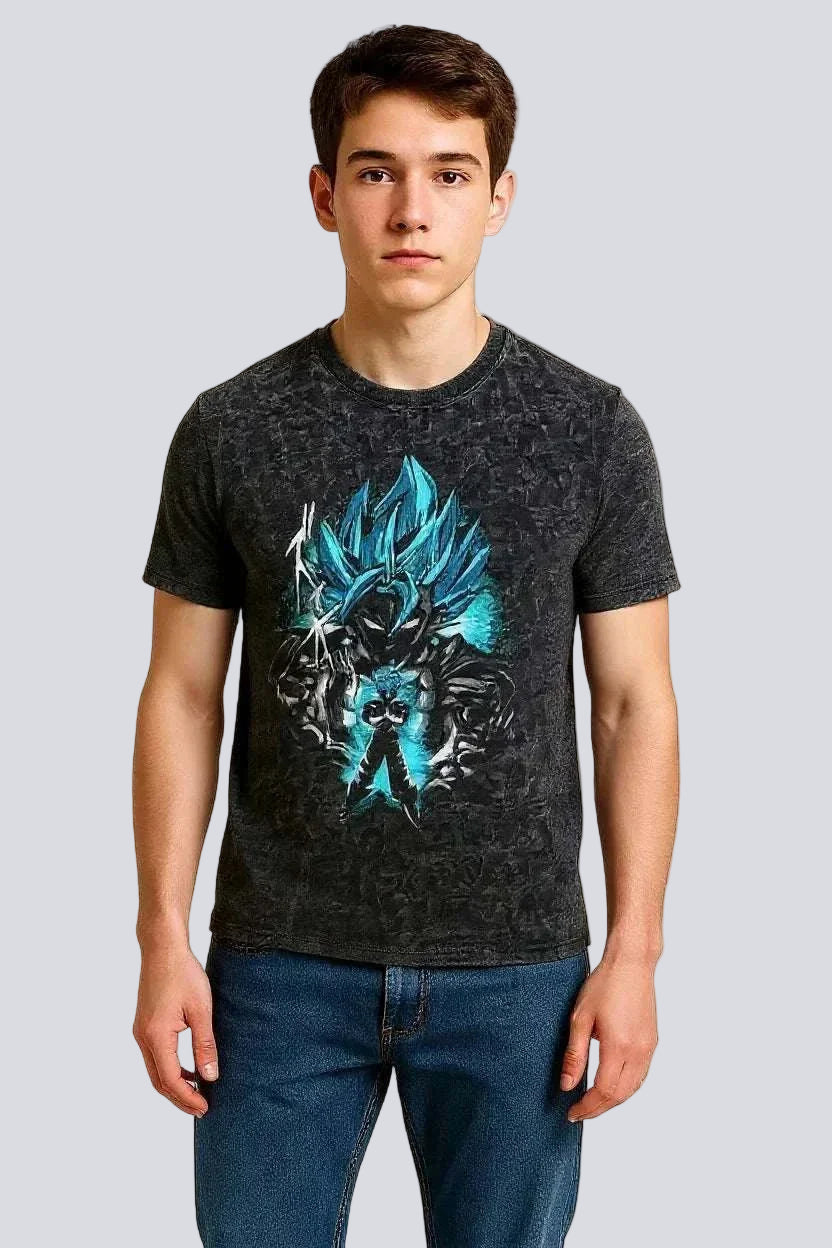Anime Washed Tee Drop